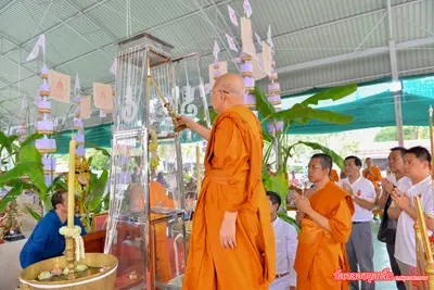 ประมวลภาพพิธีพุทธาภิเษกวัตถุมงคล รุ่นมีทรัพย์เหลือล้น วัดจุฬามณี ปี ๒๕๖๒