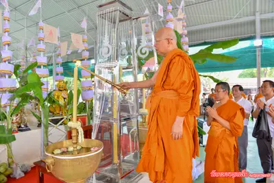 ประมวลภาพพิธีพุทธาภิเษกวัตถุมงคล รุ่นมีทรัพย์เหลือล้น วัดจุฬามณี ปี ๒๕๖๒