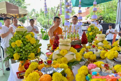 ประมวลภาพพิธีพุทธาภิเษกวัตถุมงคล รุ่นมีทรัพย์เหลือล้น วัดจุฬามณี ปี ๒๕๖๒