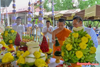 ประมวลภาพพิธีพุทธาภิเษกวัตถุมงคล รุ่นมีทรัพย์เหลือล้น วัดจุฬามณี ปี ๒๕๖๒