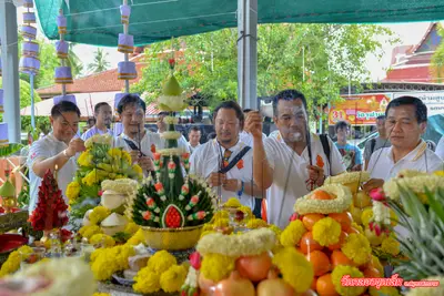 ประมวลภาพพิธีพุทธาภิเษกวัตถุมงคล รุ่นมีทรัพย์เหลือล้น วัดจุฬามณี ปี ๒๕๖๒