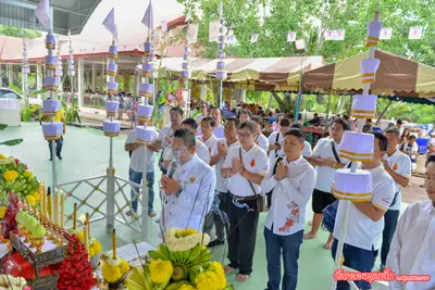 ประมวลภาพพิธีพุทธาภิเษกวัตถุมงคล รุ่นมีทรัพย์เหลือล้น วัดจุฬามณี ปี ๒๕๖๒
