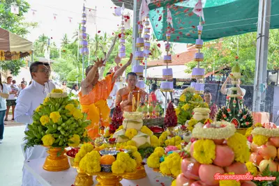 ประมวลภาพพิธีพุทธาภิเษกวัตถุมงคล รุ่นมีทรัพย์เหลือล้น วัดจุฬามณี ปี ๒๕๖๒