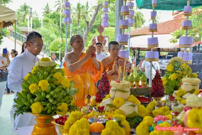 ประมวลภาพพิธีพุทธาภิเษกวัตถุมงคล รุ่นมีทรัพย์เหลือล้น วัดจุฬามณี ปี ๒๕๖๒