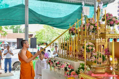 ประมวลภาพพิธีพุทธาภิเษกวัตถุมงคล รุ่นมีทรัพย์เหลือล้น วัดจุฬามณี ปี ๒๕๖๒