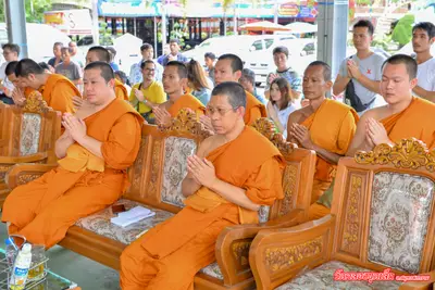 ประมวลภาพพิธีพุทธาภิเษกวัตถุมงคล รุ่นมีทรัพย์เหลือล้น วัดจุฬามณี ปี ๒๕๖๒