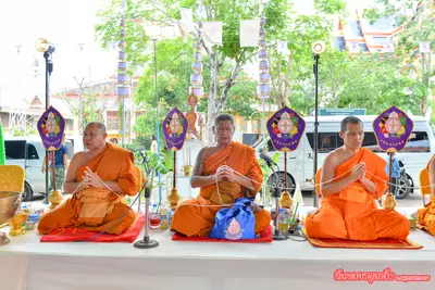 ประมวลภาพพิธีพุทธาภิเษกวัตถุมงคล รุ่นมีทรัพย์เหลือล้น วัดจุฬามณี ปี ๒๕๖๒