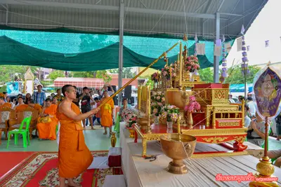 ประมวลภาพพิธีพุทธาภิเษกวัตถุมงคล รุ่นมีทรัพย์เหลือล้น วัดจุฬามณี ปี ๒๕๖๒