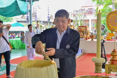 ประมวลภาพพิธีพุทธาภิเษกวัตถุมงคล รุ่นมีทรัพย์เหลือล้น วัดจุฬามณี ปี ๒๕๖๒