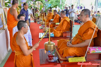 ประมวลภาพพิธีพุทธาภิเษกวัตถุมงคล รุ่นมีทรัพย์เหลือล้น วัดจุฬามณี ปี ๒๕๖๒