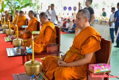 ประมวลภาพพิธีพุทธาภิเษกวัตถุมงคล รุ่นมีทรัพย์เหลือล้น วัดจุฬามณี ปี ๒๕๖๒