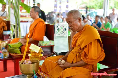 ประมวลภาพพิธีพุทธาภิเษกวัตถุมงคล รุ่นมีทรัพย์เหลือล้น วัดจุฬามณี ปี ๒๕๖๒