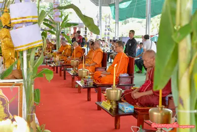 ประมวลภาพพิธีพุทธาภิเษกวัตถุมงคล รุ่นมีทรัพย์เหลือล้น วัดจุฬามณี ปี ๒๕๖๒