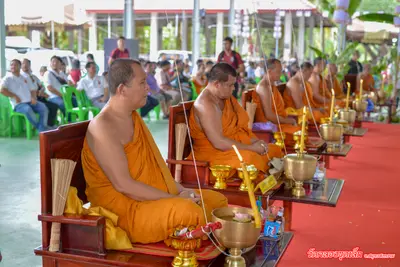 ประมวลภาพพิธีพุทธาภิเษกวัตถุมงคล รุ่นมีทรัพย์เหลือล้น วัดจุฬามณี ปี ๒๕๖๒