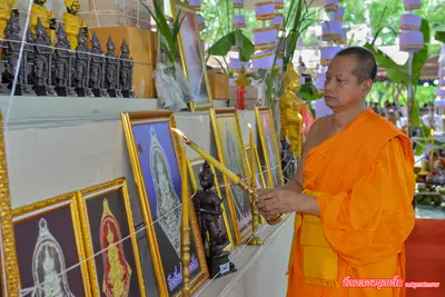 ประมวลภาพพิธีพุทธาภิเษกวัตถุมงคล รุ่นมีทรัพย์เหลือล้น วัดจุฬามณี ปี ๒๕๖๒