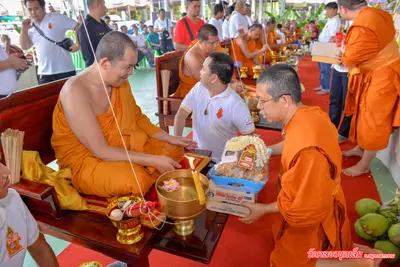 ประมวลภาพพิธีพุทธาภิเษกวัตถุมงคล รุ่นมีทรัพย์เหลือล้น วัดจุฬามณี ปี ๒๕๖๒