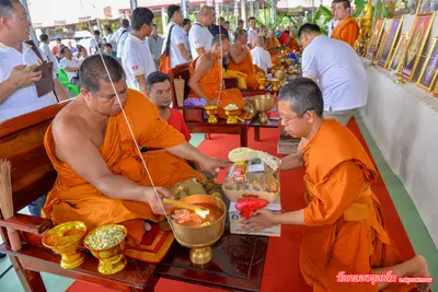 ประมวลภาพพิธีพุทธาภิเษกวัตถุมงคล รุ่นมีทรัพย์เหลือล้น วัดจุฬามณี ปี ๒๕๖๒
