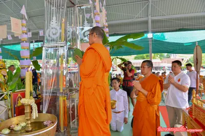ประมวลภาพพิธีพุทธาภิเษกวัตถุมงคล รุ่นมีทรัพย์เหลือล้น วัดจุฬามณี ปี ๒๕๖๒