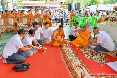 ประมวลภาพพิธีพุทธาภิเษกวัตถุมงคล รุ่นมีทรัพย์เหลือล้น วัดจุฬามณี ปี ๒๕๖๒