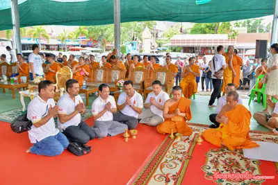 ประมวลภาพพิธีพุทธาภิเษกวัตถุมงคล รุ่นมีทรัพย์เหลือล้น วัดจุฬามณี ปี ๒๕๖๒