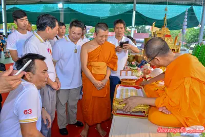 ประมวลภาพพิธีพุทธาภิเษกวัตถุมงคล รุ่นมีทรัพย์เหลือล้น วัดจุฬามณี ปี ๒๕๖๒
