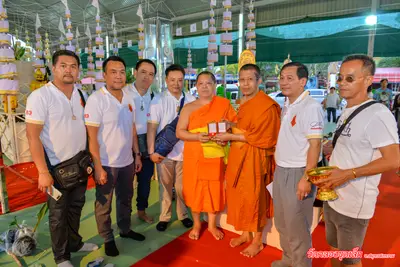 ประมวลภาพพิธีพุทธาภิเษกวัตถุมงคล รุ่นมีทรัพย์เหลือล้น วัดจุฬามณี ปี ๒๕๖๒