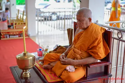 ประมวลภาพพิธีเททองหล่อองค์ท้าวเวสสุวรรณ ๗ องค์ วัดจุฬามณี ปี ๒๕๖๒