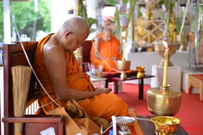 ประมวลภาพพิธีเททองหล่อองค์ท้าวเวสสุวรรณ ๗ องค์ วัดจุฬามณี ปี ๒๕๖๒