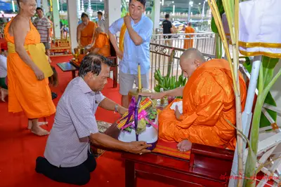 ประมวลภาพพิธีเททองหล่อองค์ท้าวเวสสุวรรณ ๗ องค์ วัดจุฬามณี ปี ๒๕๖๒