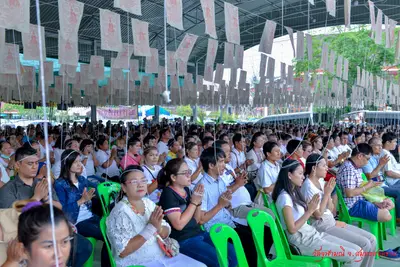 ประมวลภาพพิธีเททองหล่อองค์ท้าวเวสสุวรรณ ๗ องค์ วัดจุฬามณี ปี ๒๕๖๒