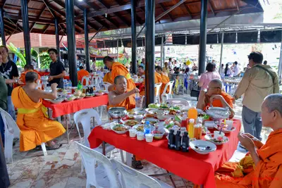 ประมวลภาพพิธีเททองหล่อองค์ท้าวเวสสุวรรณ ๗ องค์ วัดจุฬามณี ปี ๒๕๖๒