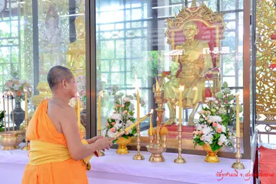 ประมวลภาพพิธีเททองหล่อองค์ท้าวเวสสุวรรณ ๗ องค์ วัดจุฬามณี ปี ๒๕๖๒