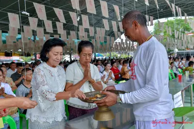 ประมวลภาพพิธีเททองหล่อองค์ท้าวเวสสุวรรณ ๗ องค์ วัดจุฬามณี ปี ๒๕๖๒