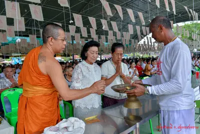 ประมวลภาพพิธีเททองหล่อองค์ท้าวเวสสุวรรณ ๗ องค์ วัดจุฬามณี ปี ๒๕๖๒