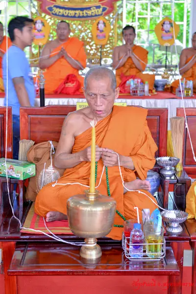 ประมวลภาพพิธีเททองหล่อองค์ท้าวเวสสุวรรณ ๗ องค์ วัดจุฬามณี ปี ๒๕๖๒