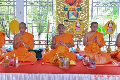 ประมวลภาพพิธีเททองหล่อองค์ท้าวเวสสุวรรณ ๗ องค์ วัดจุฬามณี ปี ๒๕๖๒