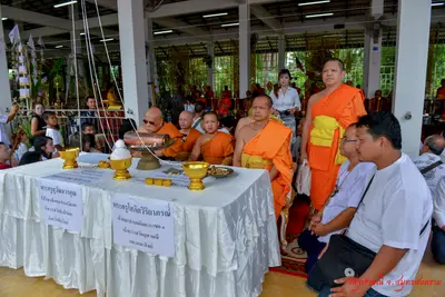 ประมวลภาพพิธีเททองหล่อองค์ท้าวเวสสุวรรณ ๗ องค์ วัดจุฬามณี ปี ๒๕๖๒
