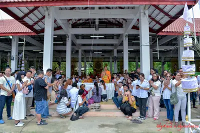 ประมวลภาพพิธีเททองหล่อองค์ท้าวเวสสุวรรณ ๗ องค์ วัดจุฬามณี ปี ๒๕๖๒