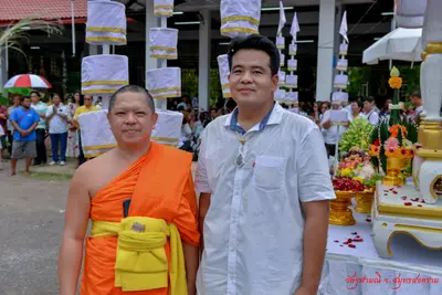 ประมวลภาพพิธีเททองหล่อองค์ท้าวเวสสุวรรณ ๗ องค์ วัดจุฬามณี ปี ๒๕๖๒