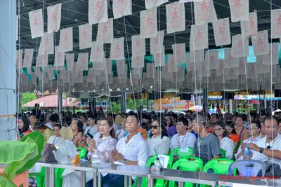 ประมวลภาพพิธีเททองหล่อองค์ท้าวเวสสุวรรณ ๗ องค์ วัดจุฬามณี ปี ๒๕๖๒