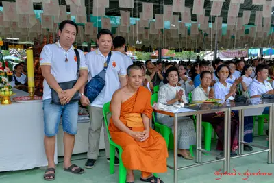ประมวลภาพพิธีเททองหล่อองค์ท้าวเวสสุวรรณ ๗ องค์ วัดจุฬามณี ปี ๒๕๖๒