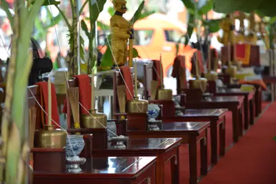 ประมวลภาพพิธีพุทธาภิเษกเหรียญท้าวเวสสุวรรณโณ จตุมหาราชิกา รุ่นเศรษฐีมหาจักรพรรดิ วัดจุฬามณี ปี ๒๕๖๒