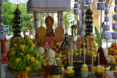 ประมวลภาพพิธีพุทธาภิเษกเหรียญท้าวเวสสุวรรณโณ จตุมหาราชิกา รุ่นเศรษฐีมหาจักรพรรดิ วัดจุฬามณี ปี ๒๕๖๒