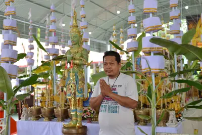 ประมวลภาพพิธีพุทธาภิเษกเหรียญท้าวเวสสุวรรณโณ จตุมหาราชิกา รุ่นเศรษฐีมหาจักรพรรดิ วัดจุฬามณี ปี ๒๕๖๒