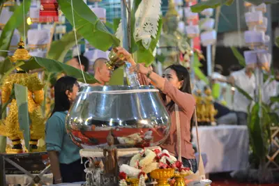 ประมวลภาพพิธีพุทธาภิเษกเหรียญท้าวเวสสุวรรณโณ จตุมหาราชิกา รุ่นเศรษฐีมหาจักรพรรดิ วัดจุฬามณี ปี ๒๕๖๒