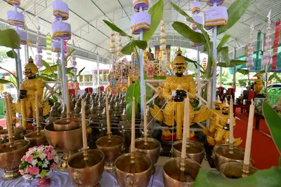 ประมวลภาพพิธีพุทธาภิเษกเหรียญท้าวเวสสุวรรณโณ จตุมหาราชิกา รุ่นเศรษฐีมหาจักรพรรดิ วัดจุฬามณี ปี ๒๕๖๒