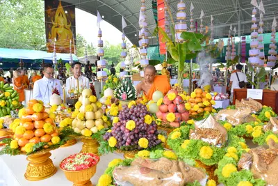 ประมวลภาพพิธีพุทธาภิเษกเหรียญท้าวเวสสุวรรณโณ จตุมหาราชิกา รุ่นเศรษฐีมหาจักรพรรดิ วัดจุฬามณี ปี ๒๕๖๒