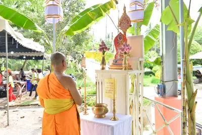 ประมวลภาพพิธีพุทธาภิเษกเหรียญท้าวเวสสุวรรณโณ จตุมหาราชิกา รุ่นเศรษฐีมหาจักรพรรดิ วัดจุฬามณี ปี ๒๕๖๒