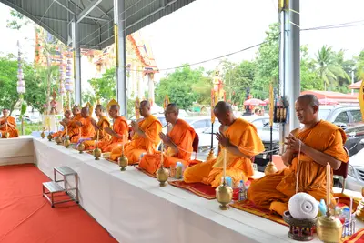 ประมวลภาพพิธีพุทธาภิเษกเหรียญท้าวเวสสุวรรณโณ จตุมหาราชิกา รุ่นเศรษฐีมหาจักรพรรดิ วัดจุฬามณี ปี ๒๕๖๒