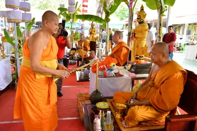 ประมวลภาพพิธีพุทธาภิเษกเหรียญท้าวเวสสุวรรณโณ จตุมหาราชิกา รุ่นเศรษฐีมหาจักรพรรดิ วัดจุฬามณี ปี ๒๕๖๒